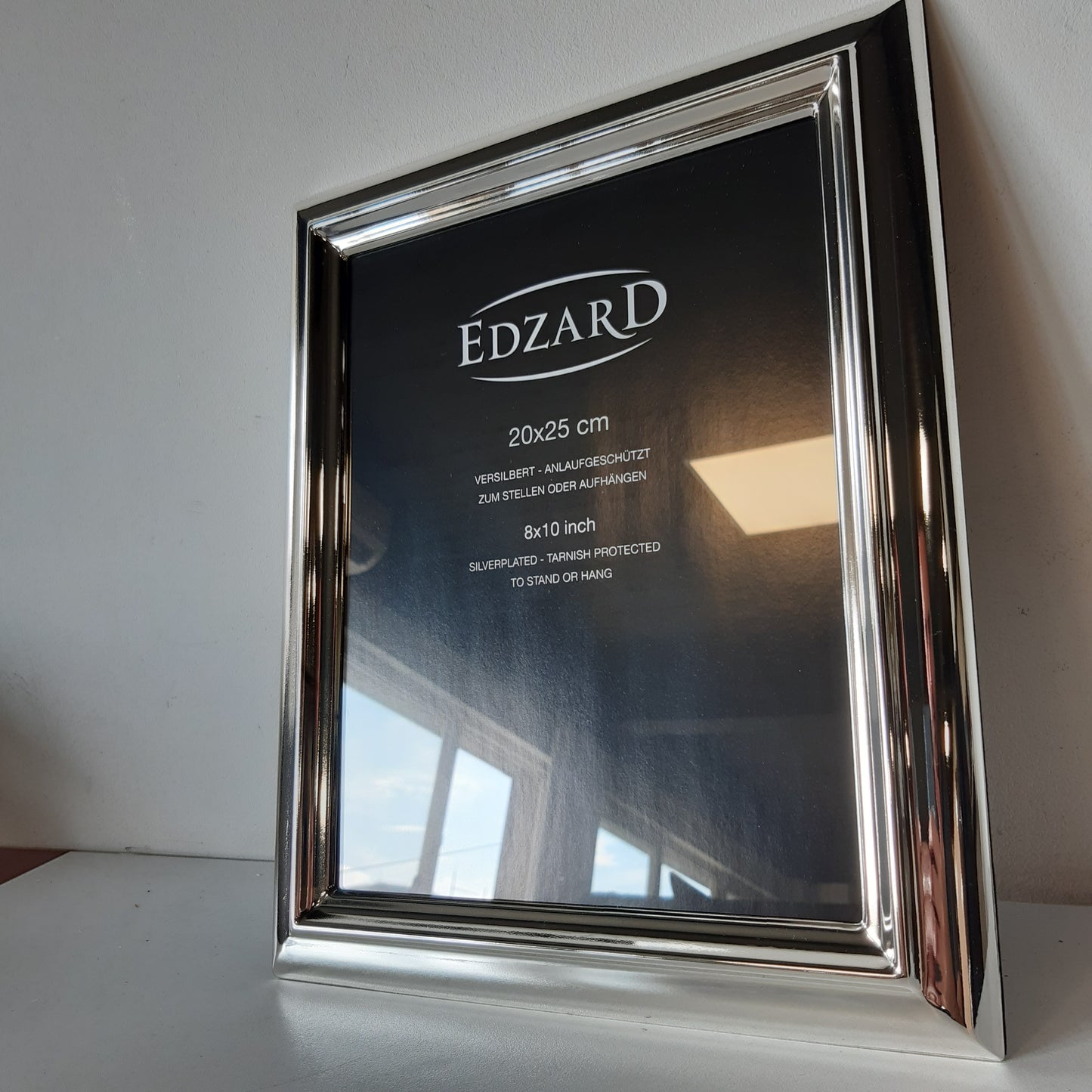 260612 - EDZARD Kornizë fotografike Florence, argjend elegant, rezistente ndaj njollave, për foto 20 x 25 cm