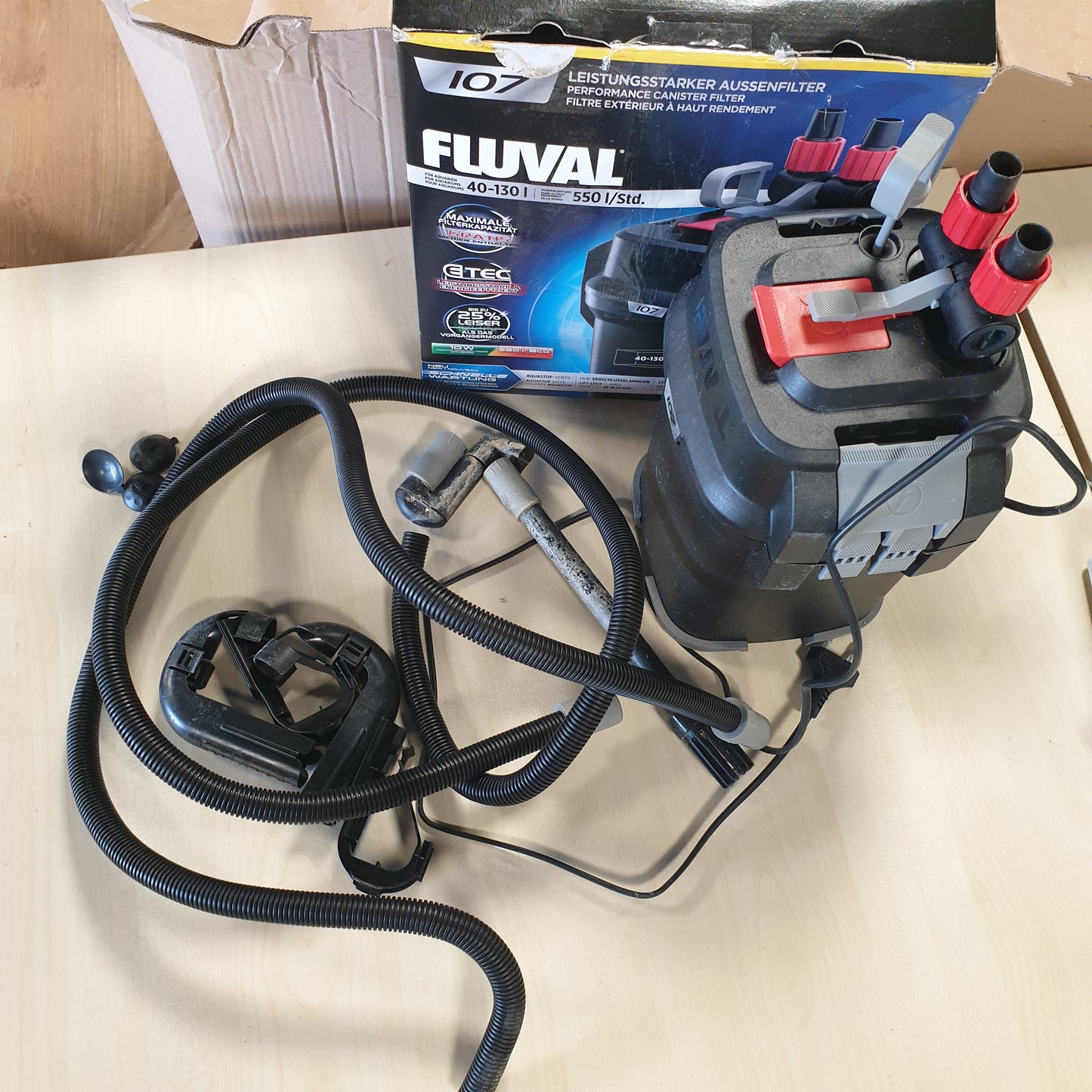 239312 - FLUVAL – Filtër i Jashtëm 107 për Akuariume