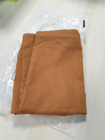 211724 - ALREYA Mbulesë Jastëku Renforcé 40x40cm - 100% Pambuk, Ngjyra Kafe Kanelle