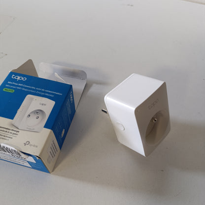 268963 - TAPO Prizë Inteligjente WiFi, Monitorim Energjie, 16A, Pajtueshme me Alexa, Google Home, Kontrollon Radiatorët, P110(FR)
