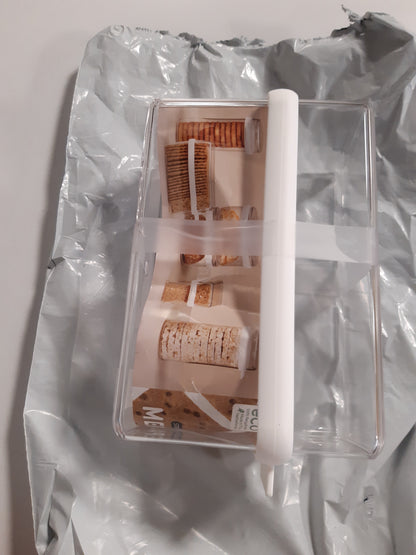 164073 - MEPAL - Kutia Hermetike për Krisper, Kapaciteti 1600 ml, Materiali i Bardhë - Ideale për Ruajtjen e Paketës së Krisper