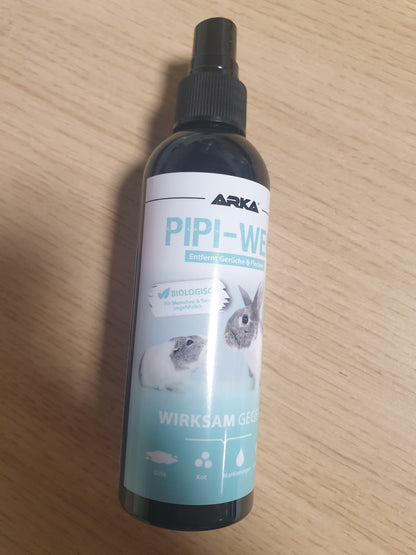 263968 - ARKA Sprej për heqjen e aromave të brejtësve 100 ml – Pastrues enzimash kundër urinës, jashtëqitjes dhe aromave të kafshëve shtëpiake gjatë lëvizjes – biologjik, i sigurt dhe ideal për kafaze, stalla, kuti transporti dhe udhëtime – PIPI
