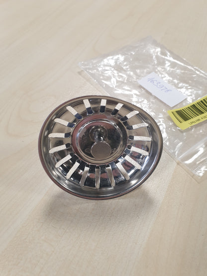 163978 - BLANCO Sitë Lavamani 119146, 7.9 cm, me Kunj Përdorimi të Lehtë, 18 Vrima Kullimi, Pjesë Këmbimi Origjinale, Materiali: Çelik Inox