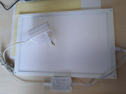 250768 - LEDVANCE SMART+ Panel LED Wi-Fi për Nën Dollap, 30x20cm, 530 lumen, temperaturë ngjyre nga 2700 në 6500K