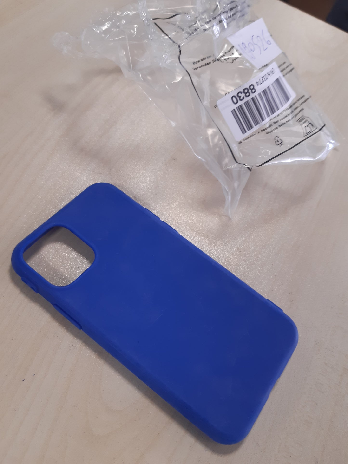 190526 - MYGADGET Mbështjellës për iPhone 11 Pro - Materiali TPU i Butë - Mbulesë e Lehtë dhe e Hollë - Rezistent ndaj Goditjeve dhe Gërvishtjeve - Ngjyra Blu Mbretërore