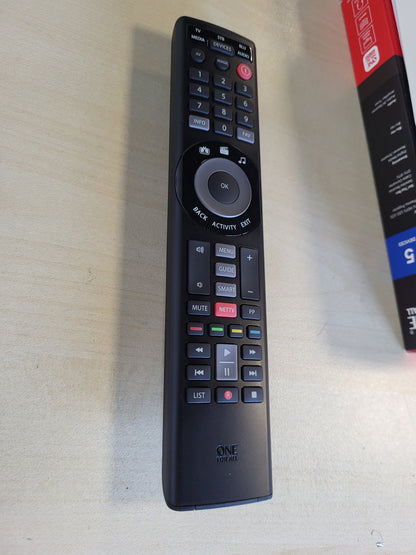 266330 - ONE FOR ALL Telekomandë Universale Smart Control 5 URC7955 - Kontrollon 5 pajisje - Aplikacion falas për konfigurim - Optimizuar për Smart TV