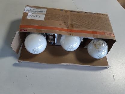 187611 - OSRAM LED Llampa, me Efikasitet Energjie të lartë Klasa A, Pako 5 Copë, 100W, e Bardhë e Ngrohtë (2700K), E27, Xham Mat