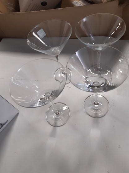251836 - SCHOTT ZWIESEL Martini Glass Bar Special, Set prej 4, Gota prej kristali Tritan, Prodhuar në Gjermani, Transparent, Kristal