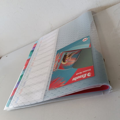 269444 - Esselte Organizues Dokumentesh A4 me 12 Ndarje, Mbulesa Plastike Transparente, Shtëpi/Zyrë, Model me Teksturim, Gama Colour'Breeze, 626256