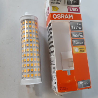 261754 - OSRAM Llambë LED Line me filament, plastike transparente, 20 W, R7s, 3000 lm, dritë e bardhë e ngrohtë 3000 K