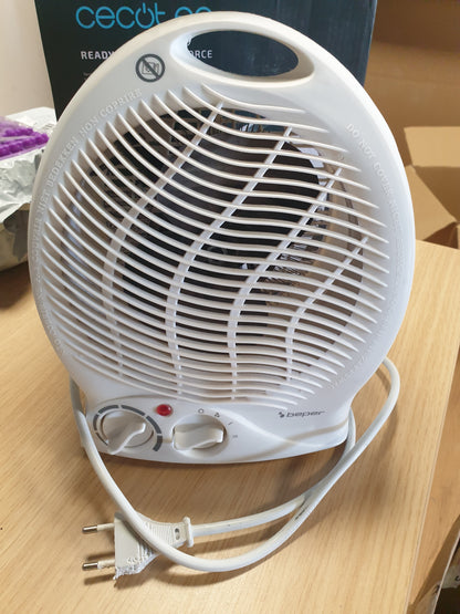 256284 - CECOTEC Ngrohës me ventilator për banjo Ready Warm 9790 Force - 2000W - Termostat i rregullueshëm - 3 mënyra funksionimi - Funksionim i qetë - I përshtatshëm për dhoma deri në 15 m²