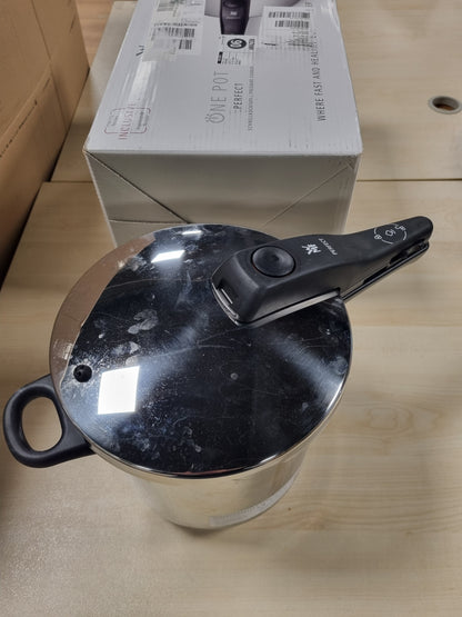 239237 - WMF - Tenxhere me presion Perfect - 8.5L - e pajtueshme me induksion - tenxhere me avull - çelik inox Cromargan