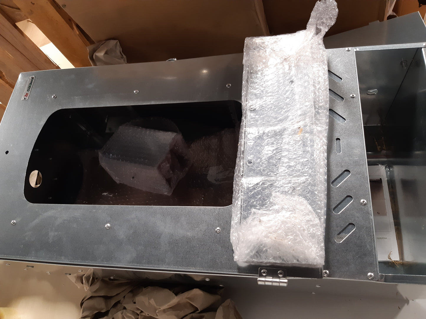 191083 - ITA Smoker 7012 - Kabinet i Tymosjes Premium me 3 Nivele, Materiali Çelik i Lidhur, e përfshirë Dritare dhe Oxhak - Prodhim i BE