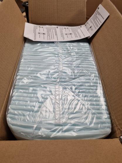 214096 - AMAZON BASICS Mbrojtëse stërvitjeje për qen, XL (40 copë), blu