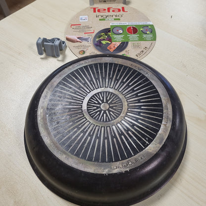 246172 - TEFAL Ingenio Renew PoÃ©ale 24 cm, Veshje qeramike anti-ngjitëse, E ricikluar, Gatim i shëndetshëm, Termo-Signal™, Gatim i sigurt, Prodhuar në Francë, Të gjitha zjarret me induksion, L2604