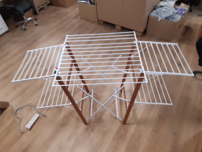 160583 - FOPPAPEDRETTI - Fshesë Rrobash Gulliver, Palosshme, Materiali: Dru Ahu i Lyer me Arrë