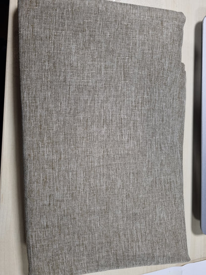 215092 - AOOHOME Mbulesë tavoline e larëshme, ngjyrë kafe, 140x240cm, mbulesë tavoline prej poliesteri, rezistente ndaj ujit