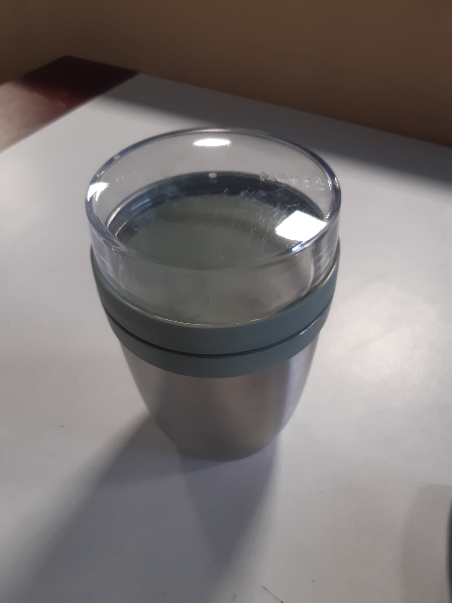 245994 - MEPAL Enë Termos Ellipse - Tenxhere Termo për Dreka - Filxhan Praktik për Kos dhe Supë - Kapacitet 500 + 200 ml - Mban Ushqimin të Nxehtë për 6-8 Orë dhe të Ftohtë për 12 Orë - Sherbelë Nordike