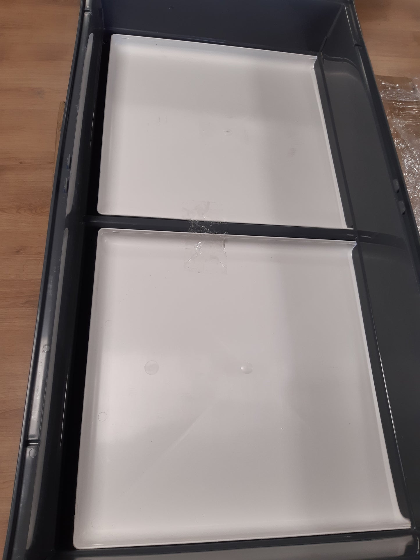 231021 - FERPLAST Kafaz zogjsh, kafaz ekzotik për zogj, përfshirë mbështetëse me rrota, ushqyes zogjsh, vende për zogj, e zezë, 100 x 53 x 172 cm