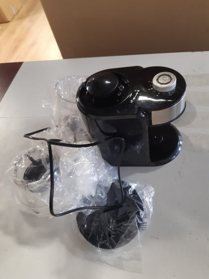 221420 - CASO Barista Crema - Mulli Elektrik për Kafe, 150 vat, bluan kokrra kafeje, cilësimet e bluarjes nga e imët në të trashë, mulli me disk