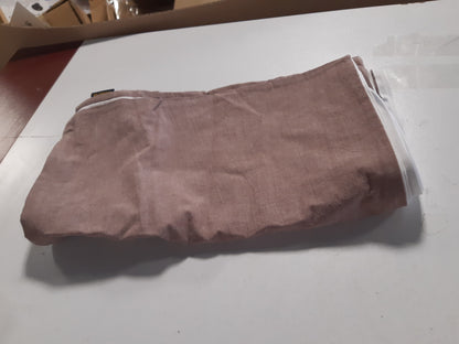 216629 - SOULFUL Mbulesë jastëku 40x80 pambuk ngjyrë kafe e errët, set me 2 pjesë, i çertifikuar Oeko-Tex