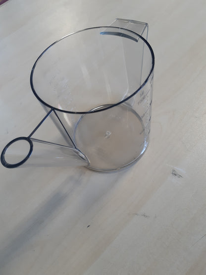 216248 - WESTMARK Ndarës yndyre, kapacitet: 1 litër, plastik, transparent