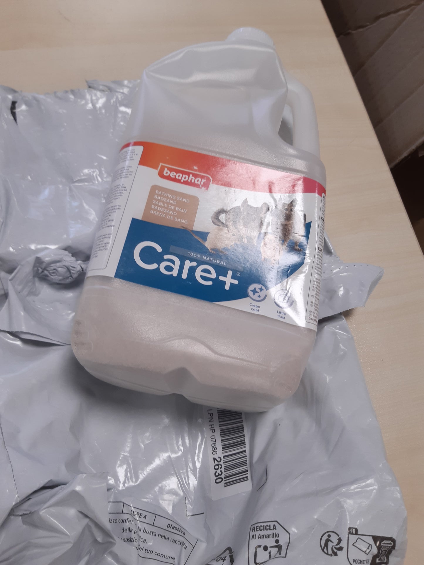 248130 - beaphar Care+ Badesand, 1.3 kg