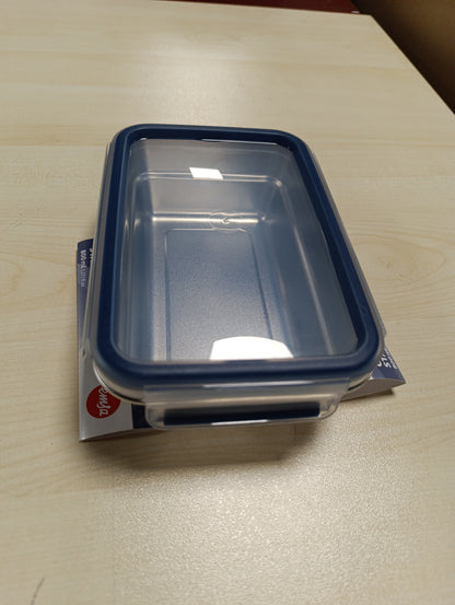 262369 - EMSA Enë për ruajtjen e ushqimit prej çeliku inox, e papërshkueshme nga rrjedhjet, kapacitet 0.8 litra, drejtkëndëshe, e përshtatshme për larje në enëlarëse dhe furrë, N1150400