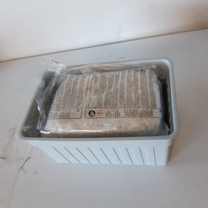215349 - WENKO Vrasës lagështie me 2 blloqe granulash 1 kg, mban deri në 1.4 litra lagështi, 24 x 16 x 15 cm