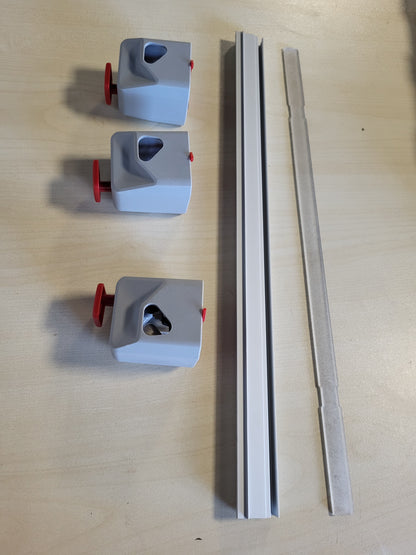 266677 - DAHLE Set Kreativ 980, për Dahle 507 - Modeli 2020, 3 koka prerëse për shpim, palosje dhe prerje në formë deke