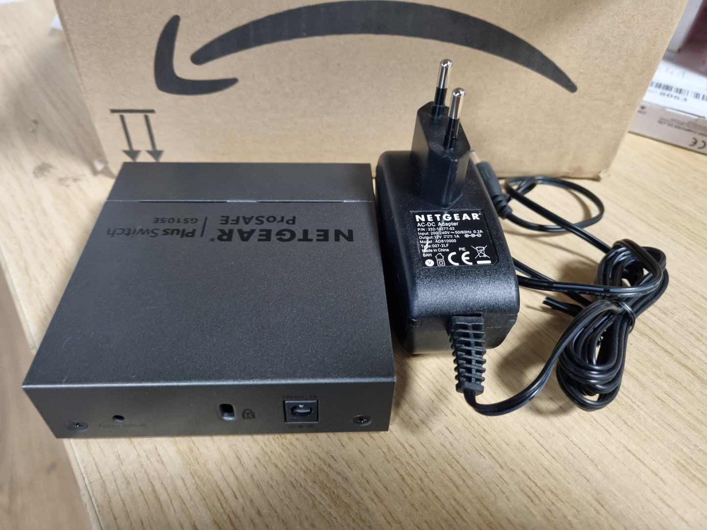 268156 - NETGEAR Ndërprerës GS105E-100PES, Gigabit Ethernet, 5 porta, VLAN, energji e gjelbër, i menaxhuar me Smart PLUS