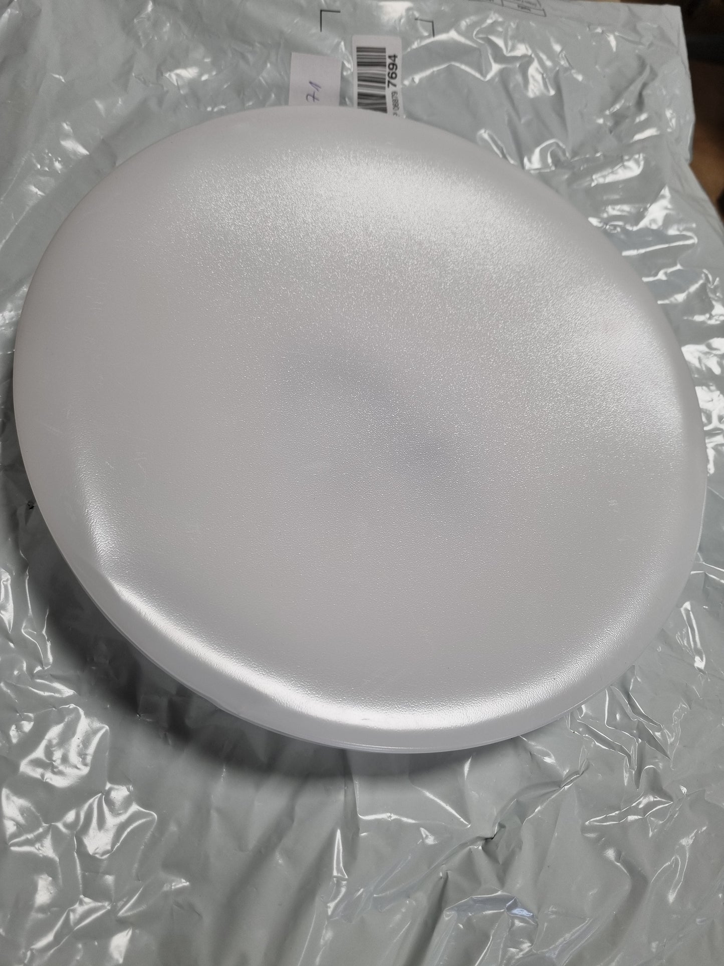 224171 - BRILONER - Dritë tavani LED IP44 për banjo, Ø275 mm, e bardhë, llambë banjoje, dritë e bardhë e ngrohtë