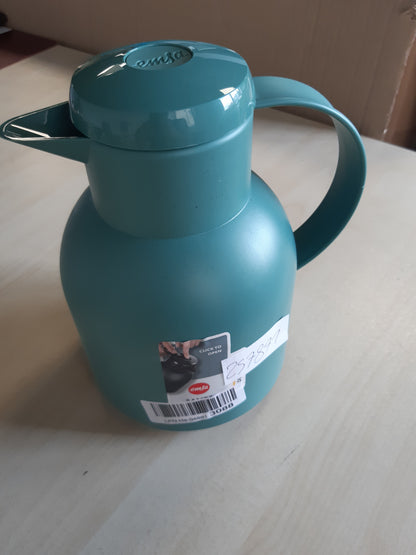 257871 - EMSASAMBA F40102 Enë e izoluar | 1 litër, plastike | Mbyllje me shtypje të shpejtë | 100% e papërshkueshme nga rrjedhjet | Mban nxehtësi për 12 orë, të ftohtë për 24 orë | Ngjyrë jeshile pluhuri