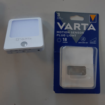 248551 - VARTA Dritë nate me prizë me sensor lëvizjeje LED, llambë nate për fëmijë, funksion errësimi, fikje automatike pas 90 sekondash