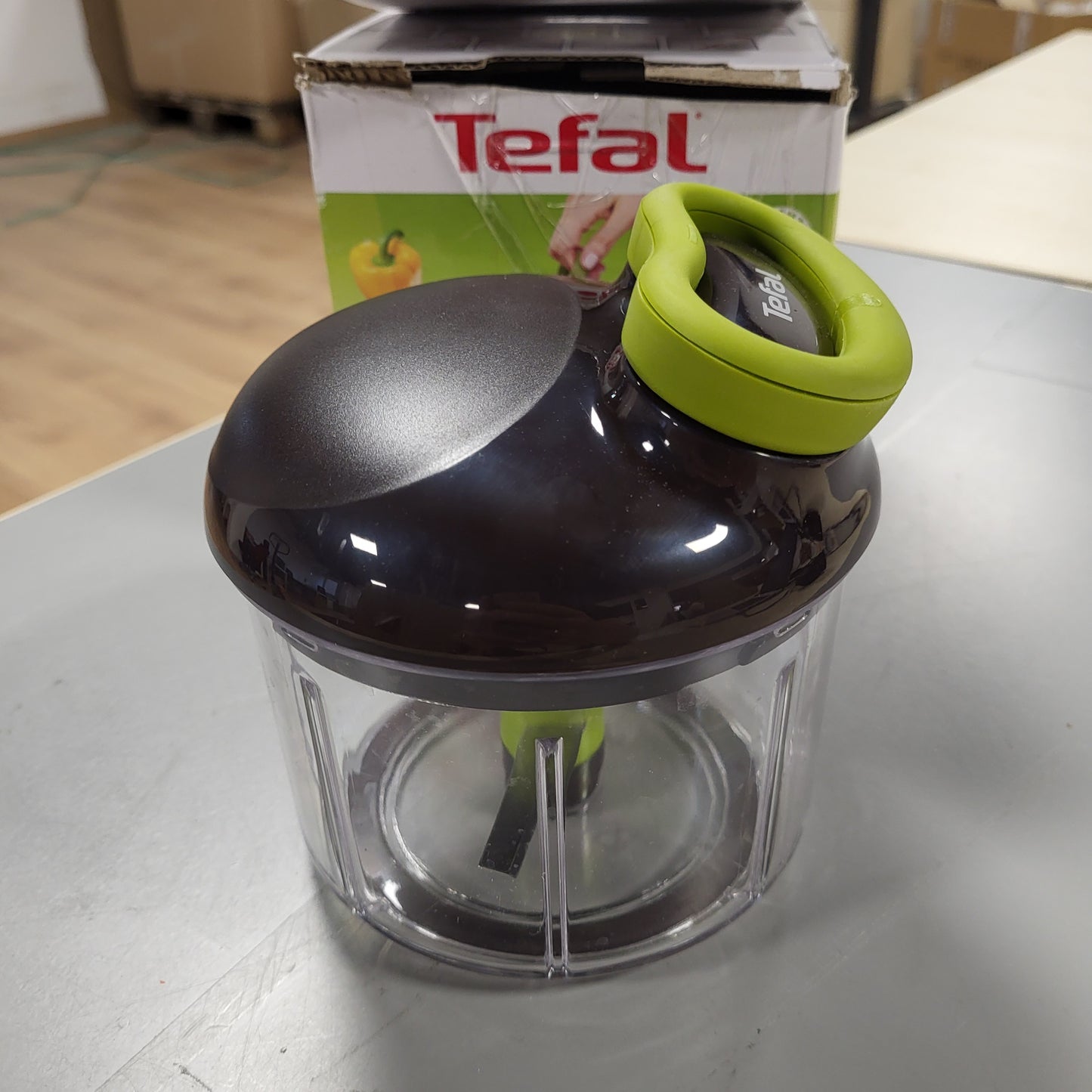 262260 - TEFAL Prerës Manual Ushqimi, 900ml, Tehe Çelik Inoks, Gatim i Shpejtë dhe i Lehtë K1320404