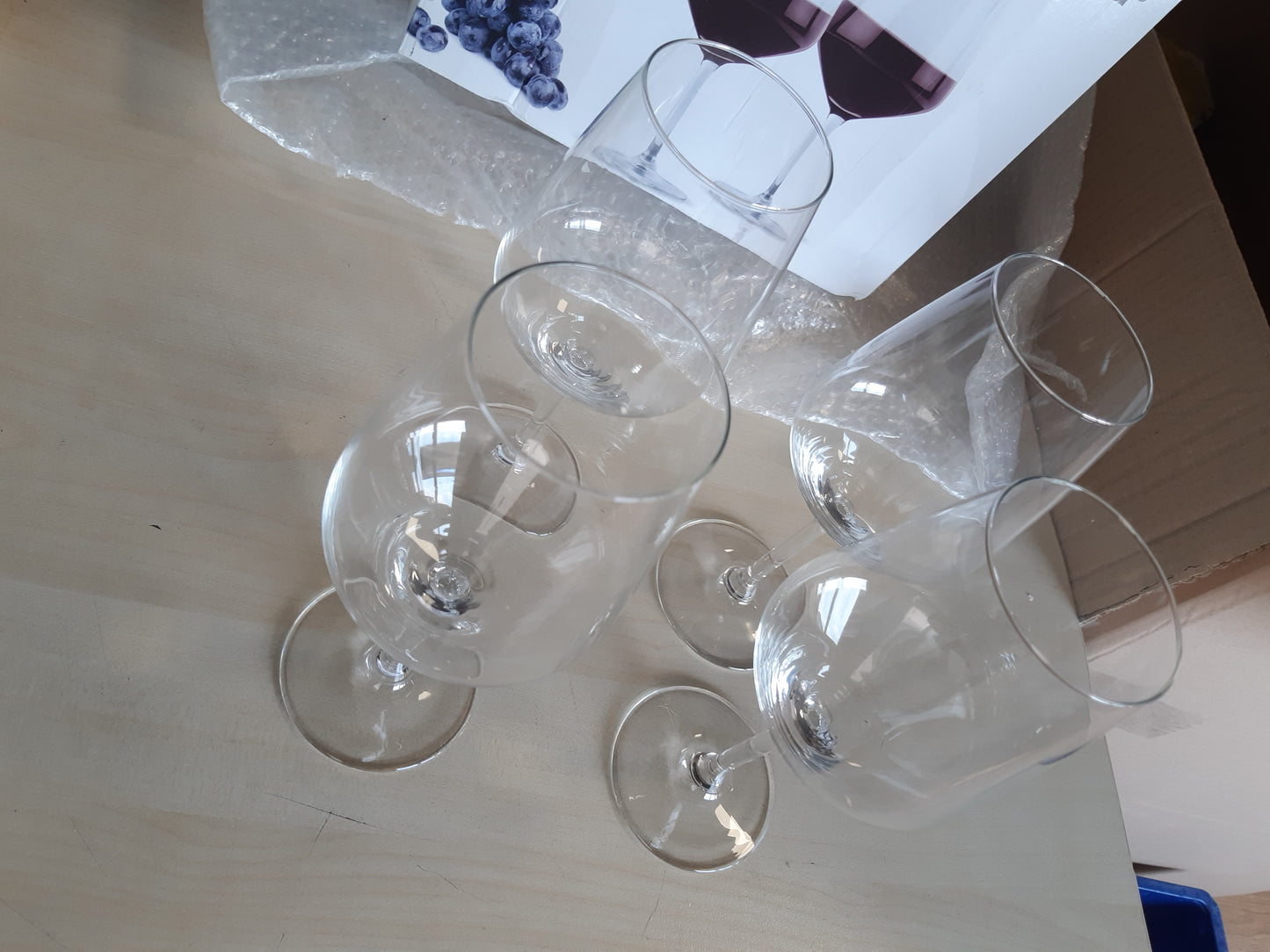 223471 - ALPINA Gota Vere të Kuqe - Set me 6 Gota Vere 53cl - Gota Vere të Kuqe të sigurta për larje në enësh