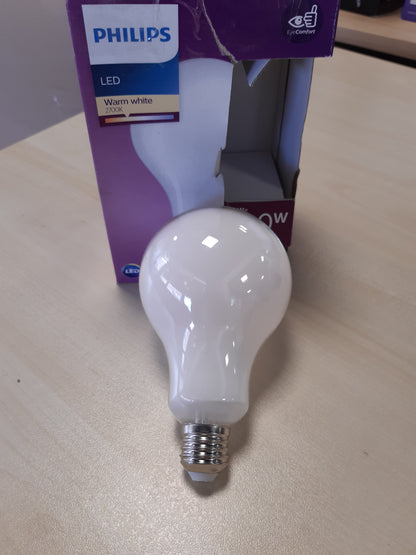 256505 - PHILIPS Llambë LED Standard Giant E27, 200W, 3452 lumen, Ø 9.5 cm x Gjatësi 16.5 cm, Xham i Bardhë i Ngrohtë
