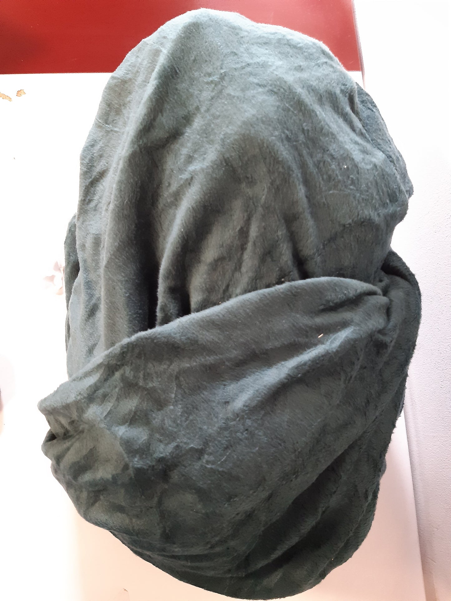250202 - NAKIHOUSE Mbulesa Divani prej Kadifeje të Trashë, me Mbulesë Jastëku, ngjyrë Jeshile të Errët, për Divane 1/2/3/4 Vende