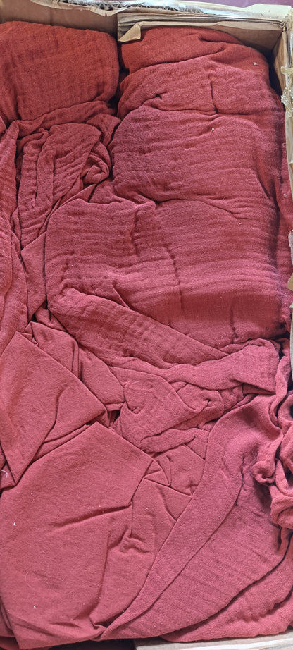 213393 - Set çarçafësh me 3 pjesë (260 x 240 cm) Angelia Terracotta