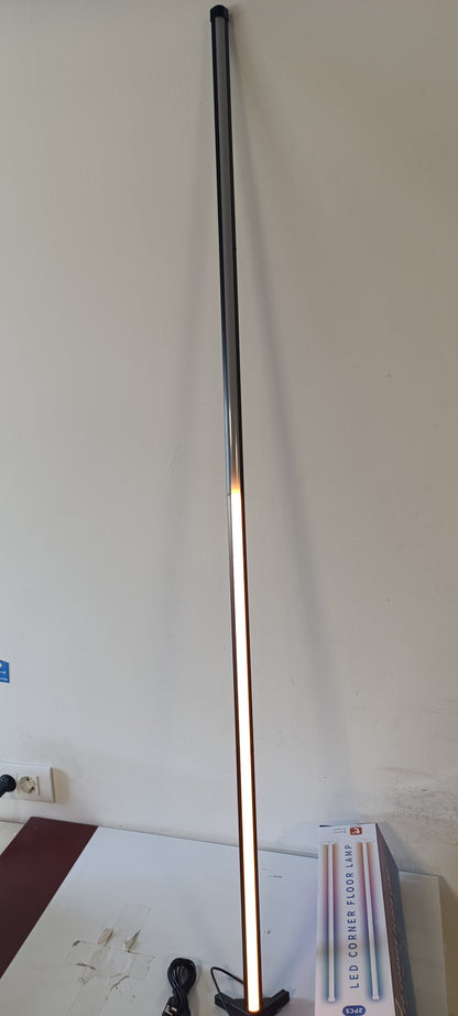 221414 - LUMINEXDESIGNS Llambë dyshemeje LED 150 cm, 2 copë, RGB, telekomandë, kontroll Alexa