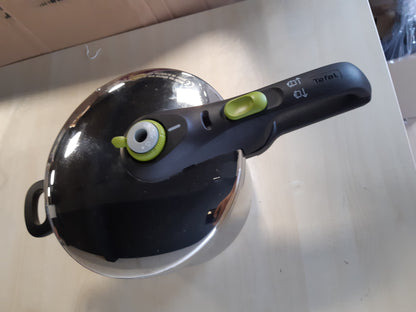 213242 - TEFAL Tenxhere me presion, çelik inox 6L, 22cm, 2 nivele gatimi, sistem sigurie Secure 5