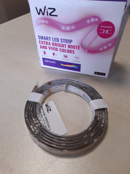 250296 - WIZ Set fillestar për shirita drite 2m (1,600 lm) - 16 milionë ngjyra, kontroll inteligjent përmes Wi-Fi