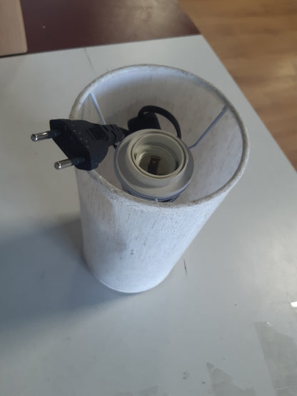 205939 - UPXNBOR Llambë Nate me Karikim USB-A dhe USB-C, 3 Nivele Drite të Ngrohtë, Kabll Energjie 1.5m, Përfshirë Llambë E27