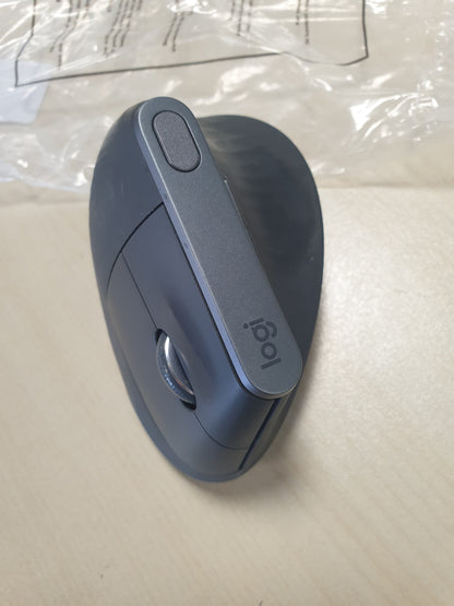 267712 - LOGITECH Maus pa tel MX Vertikal Ergonomik, Bluetooth ose 2.4 GHz, 4000 DPI, 4 butona, karikim i shpejtë, për laptop/PC/Mac/iPad OS - Grafit