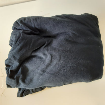 249016 - Utopia Bedding Çarçaf i Fiksuar Xhersi, Blu Marine, 160 x 200 cm, 25 cm, Poli-Pambuk