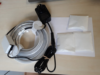 157009 - PHILIPS HUE Shirit LED Flux për ambiente të jashtme, 10m, 3,000lm, shumëngjyrësh, dritë fleksibile, përzierje ngjyrash Chromasync™, rezistente ndaj motit, kontrolli permes zërit dhe aplikacionit