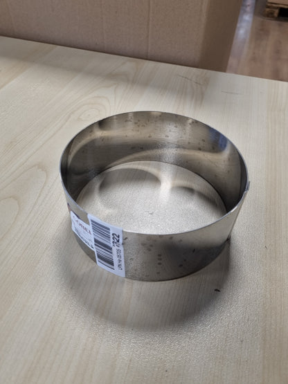 242597 - GOBEL Unazë për ëmbëlsira prej çeliku inox Ø 14 cm, Lartësia 6 cm, Cilësi superiore, Prodhuar në Francë