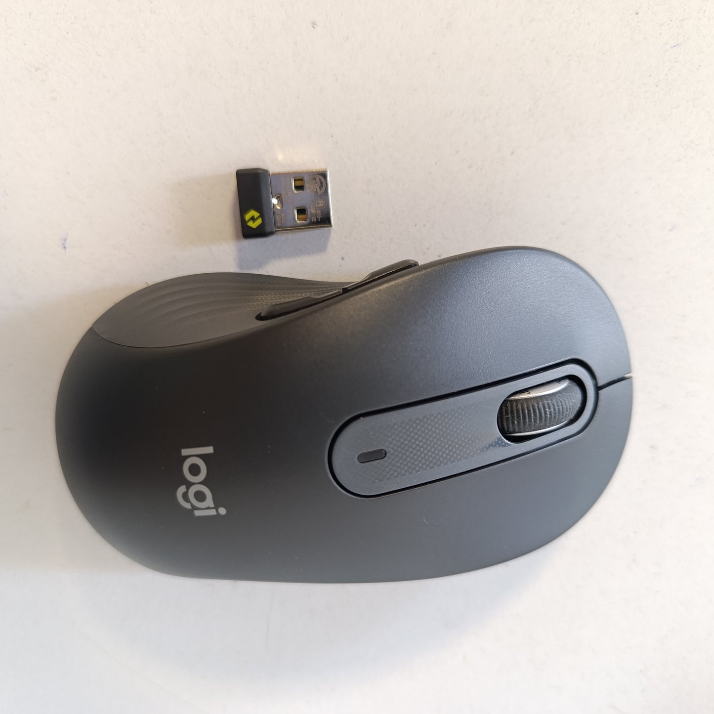 266348 - LOGITECH Maus pa tel Signature M650 L - për duar të mëdha, klikime të qeta, butona anësorë të personalizueshëm, Bluetooth, Grafit