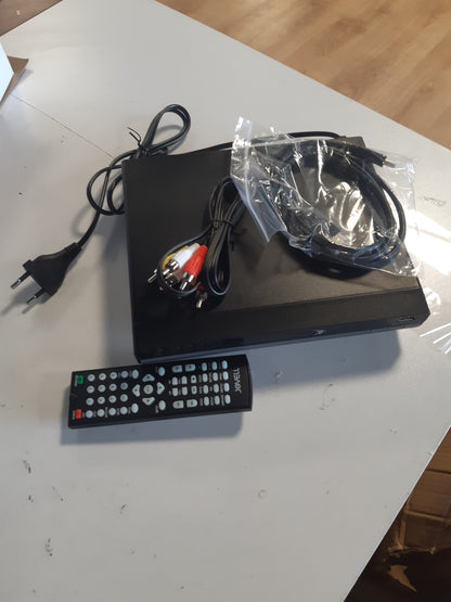 268170 - Lexues kompakt HD DVD – Lexues DVD/CD 1080p me dalje HDMI AV (kabllo e përfshirë), Hyrje USB, Pa rajone, DVD-168 i Zi