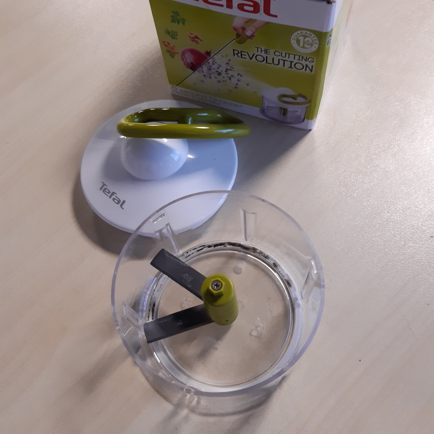 228959 - TEFAL 5 sekonda copëtues manual K1330404, 500ml, Tehe çeliku inox, i përshtatshëm për lavastovilje